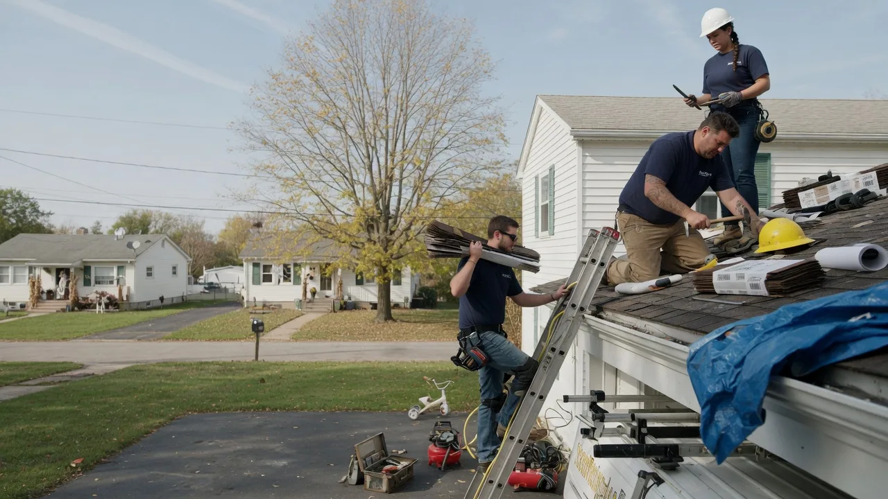 Local Roofing Contractors in Liberty, IN near me